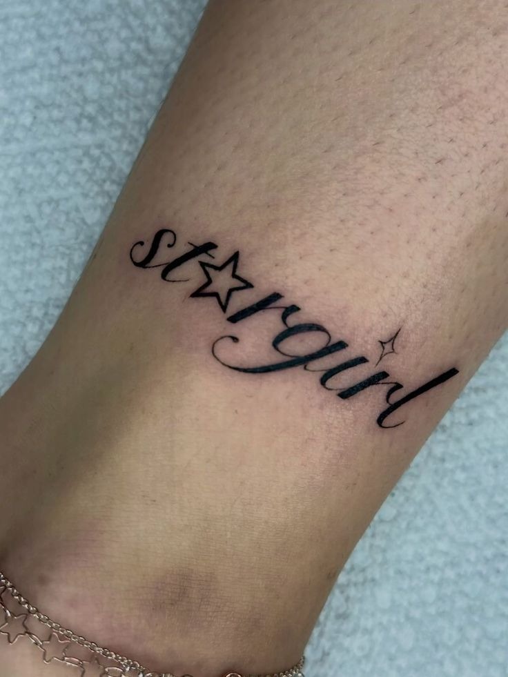 “Stay Wild” Script Tattoo Tattoo Design
