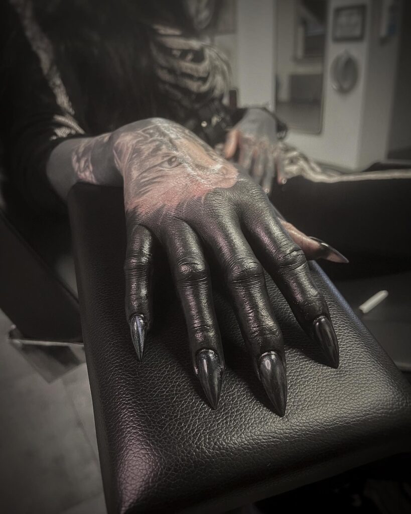 Gothic Queen Portrait Tattoo Tattoo Design