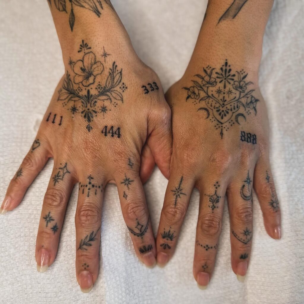 Peony Flower Hand Tattoo Tattoo Design