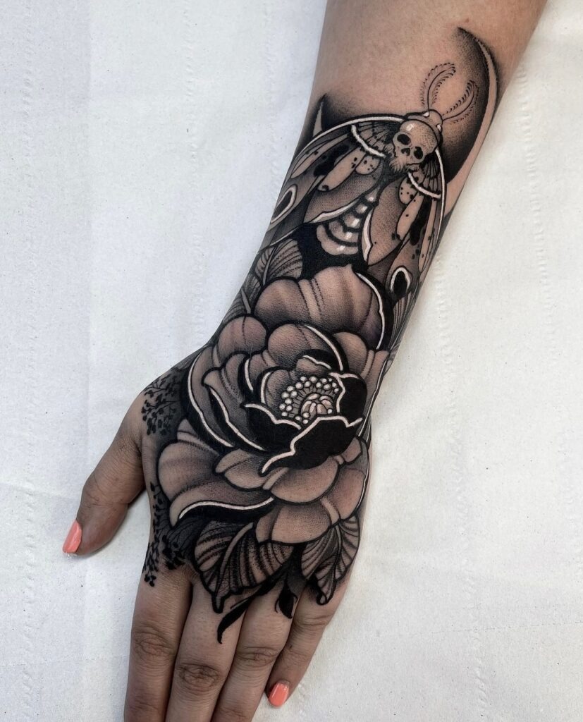Surreal Cosmic Drama Tattoo Tattoo Design