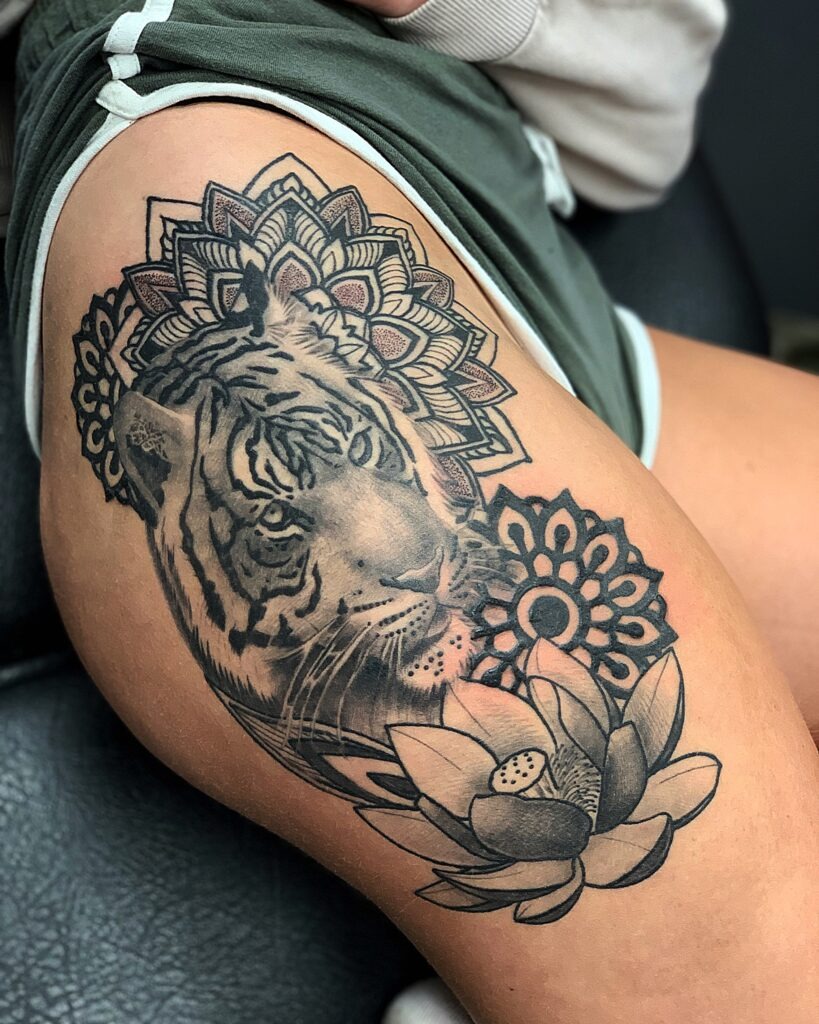 Guardian Owl Tattoo Design