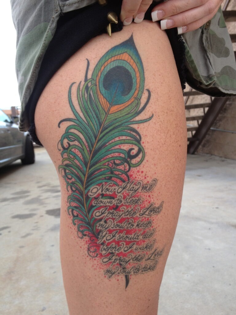 Meaningful Hip & Thigh Tattoo Ideas Tattoo Design