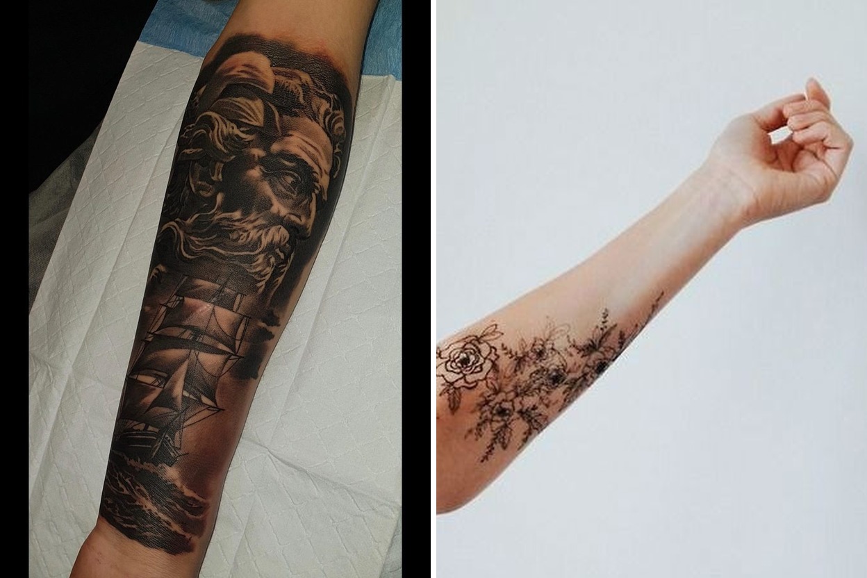 38+ Women Inner Forearm Tattoo Ideas & Inspiration Featured Lookbook Collage