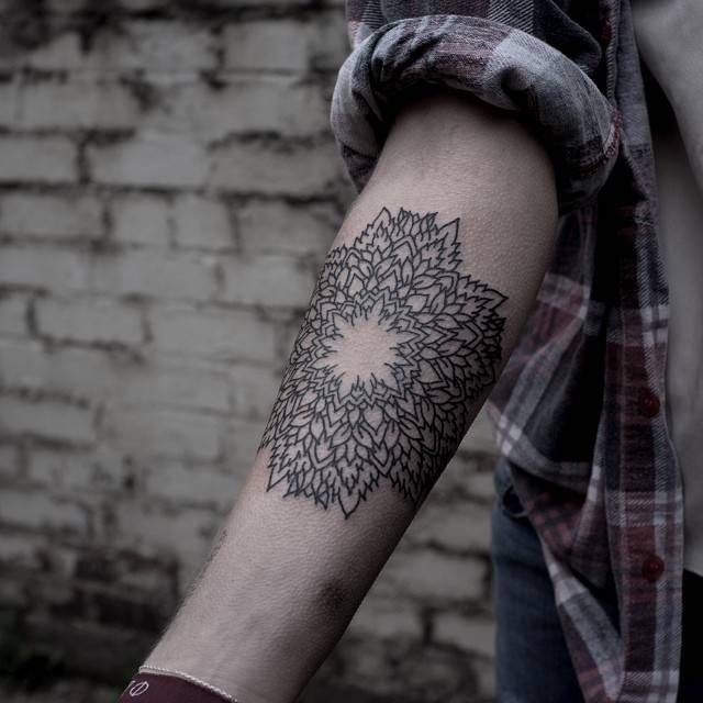 Intricate Mandala-Inspired Design Tattoo Design