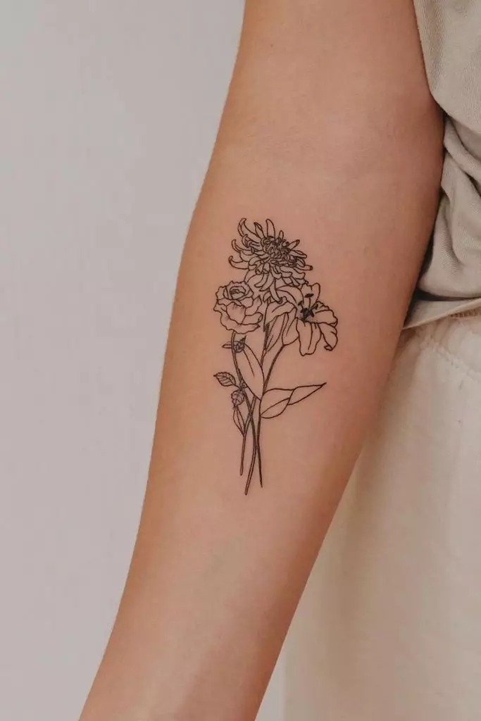 Sun and Moon Tarot-Inspired Tattoo Tattoo Design