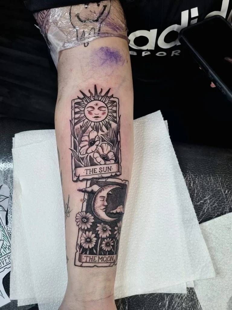 Tree of Life with Sacred Geometry Tattoo Tattoo Design