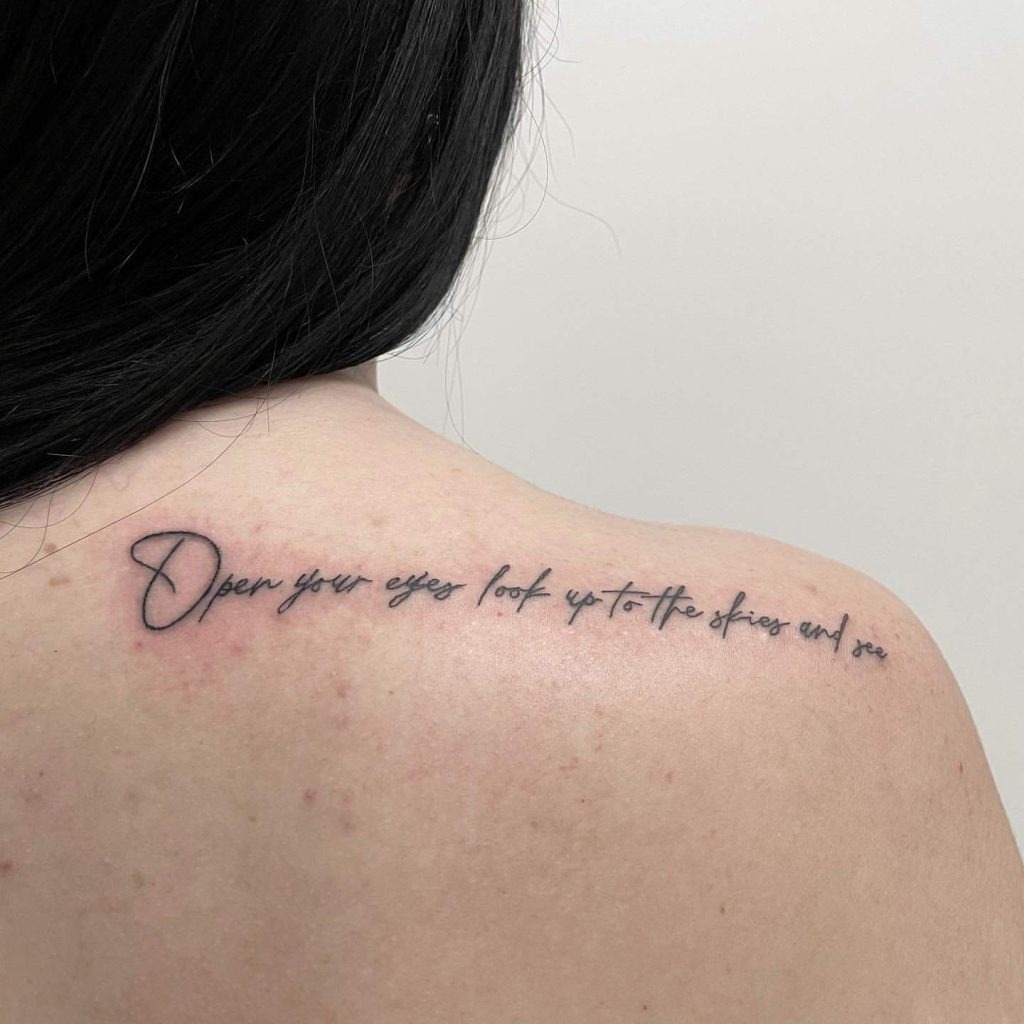 Open Your Eyes Tattoo Tattoo Design
