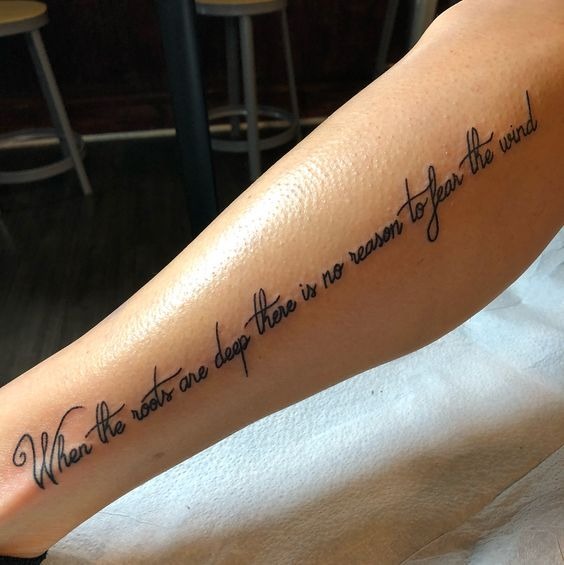 Roots and Wind Tattoo Tattoo Design