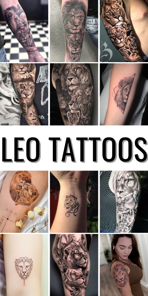 Elegant Lion Forearm Tattoo Tattoo Design