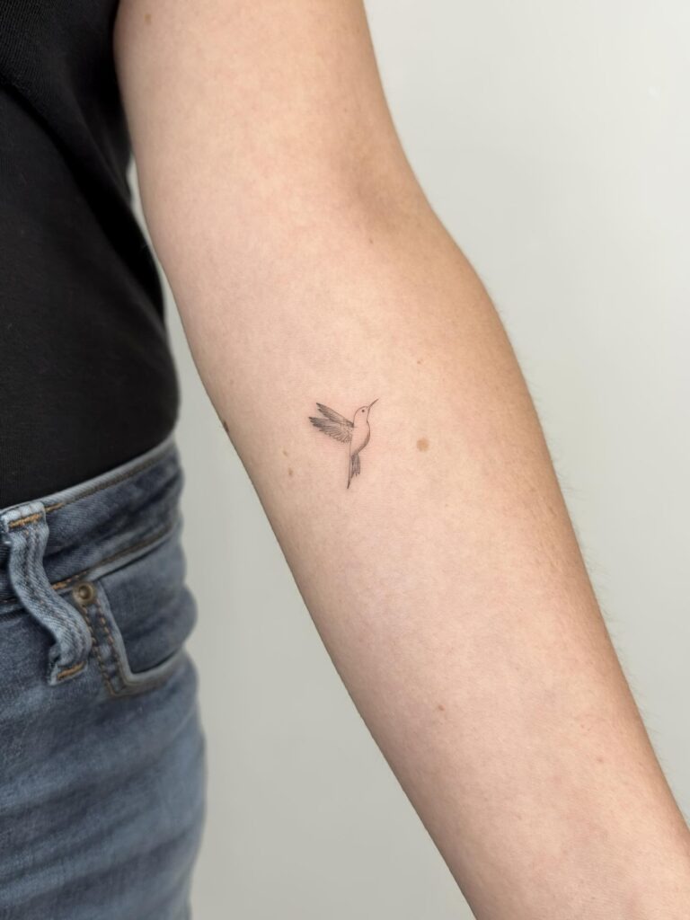 Little Hummingbird Tattoo Tattoo Design