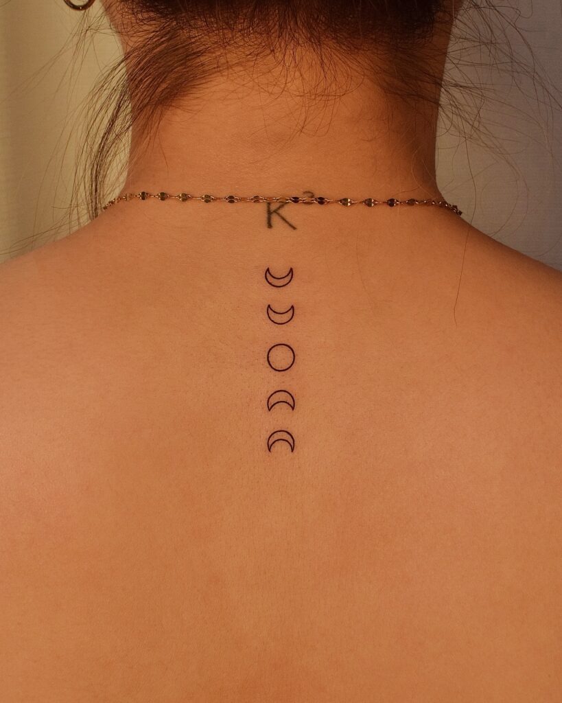 Little Moon Phases Tattoo Tattoo Design
