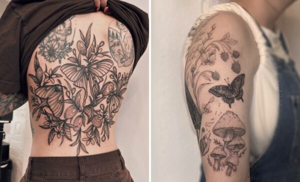 56+ Women Nature Tattoo Ideas & Inspiration