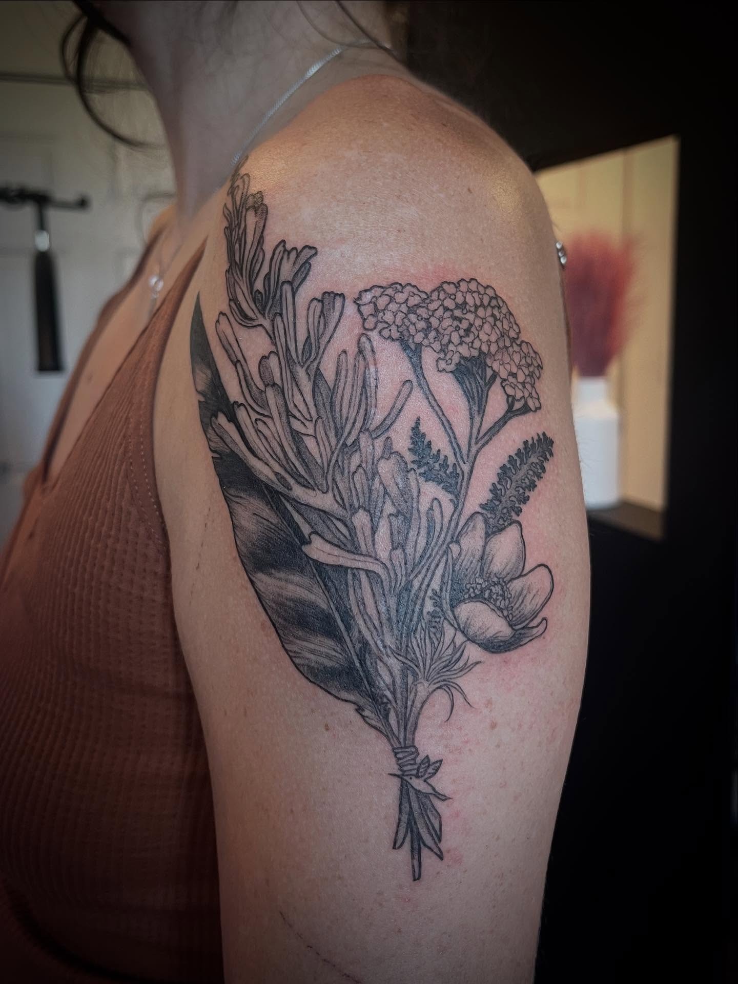 Foxglove Flower Forearm Tattoo Tattoo Design