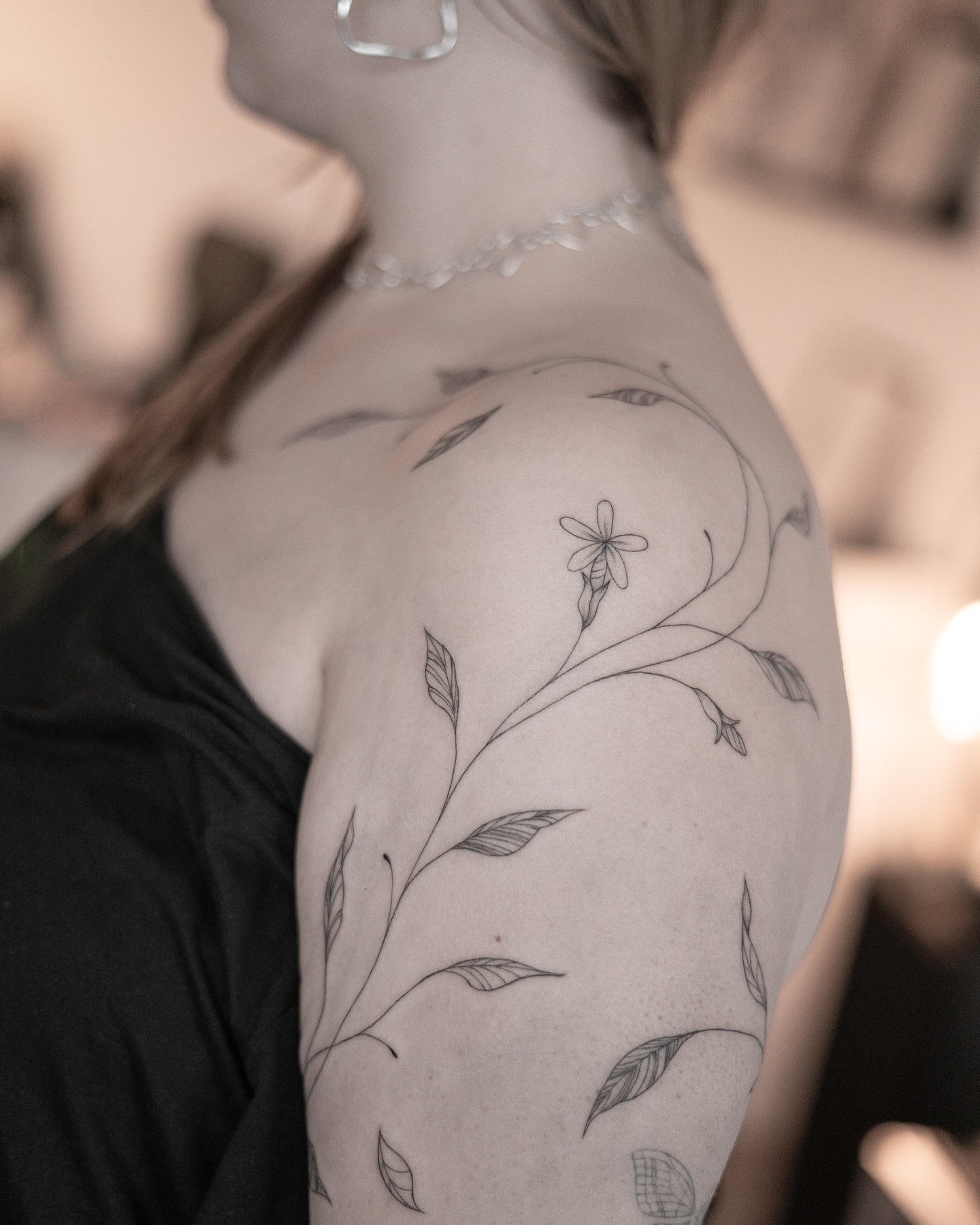 Frog in the Forest Tattoo Tattoo Design