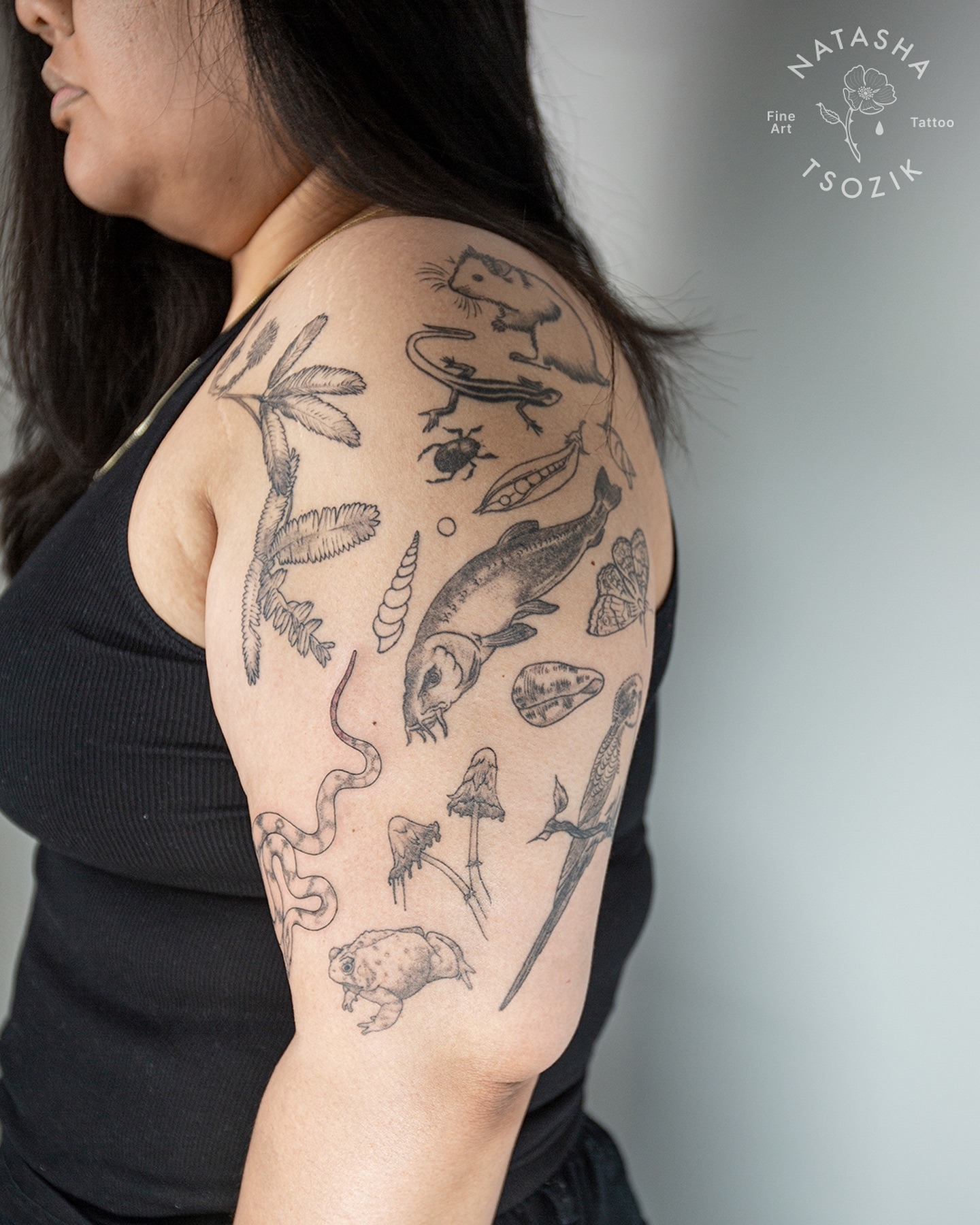 Lioness and Cubs Tattoo Tattoo Design