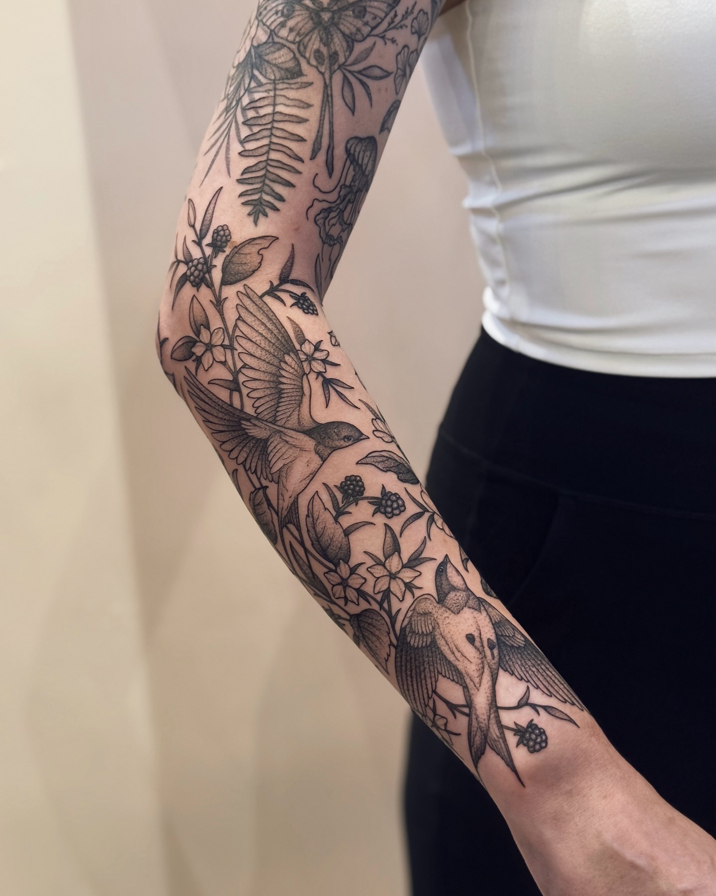 Nature Landscape Half Sleeve Tattoo Tattoo Design