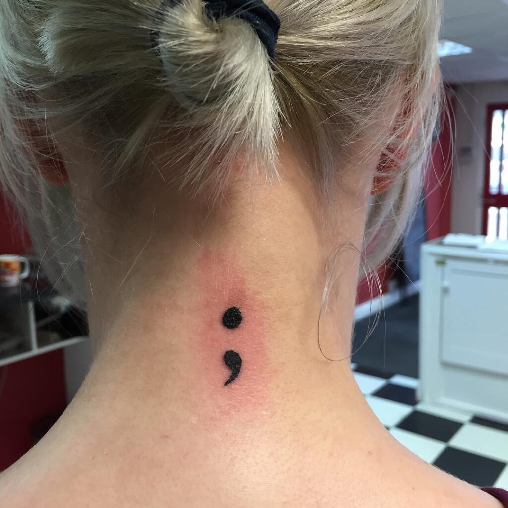 Bold Mandala Neck Tattoo Tattoo Design