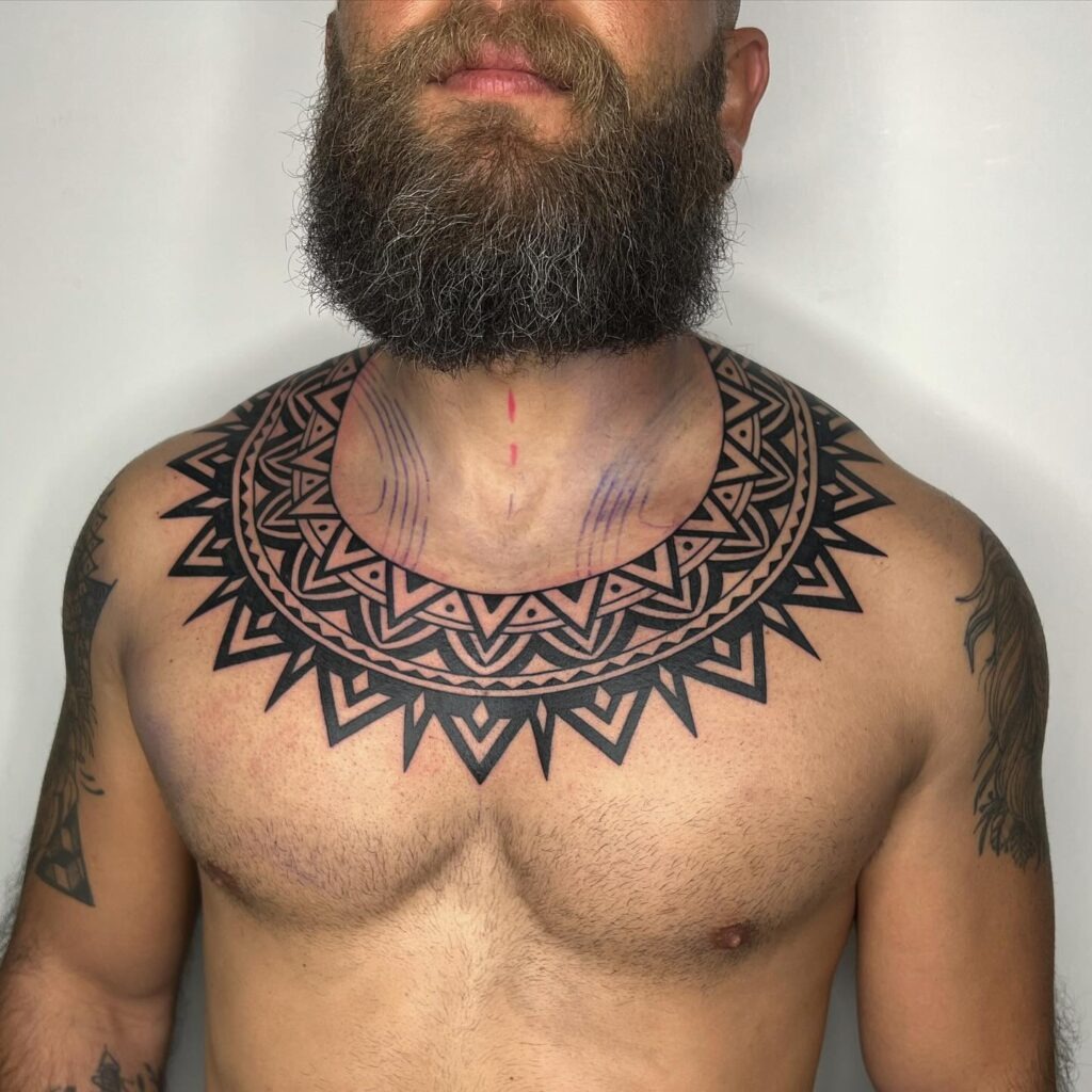 Interlocking Loop Necklace Tattoo Tattoo Design
