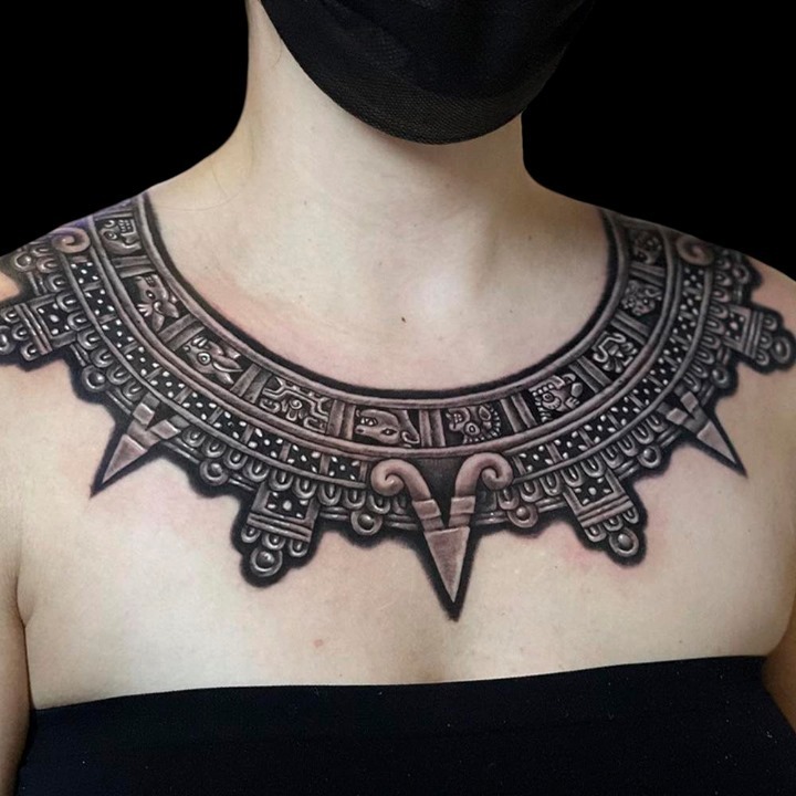 Minimalist Wire Necklace Tattoo Tattoo Design