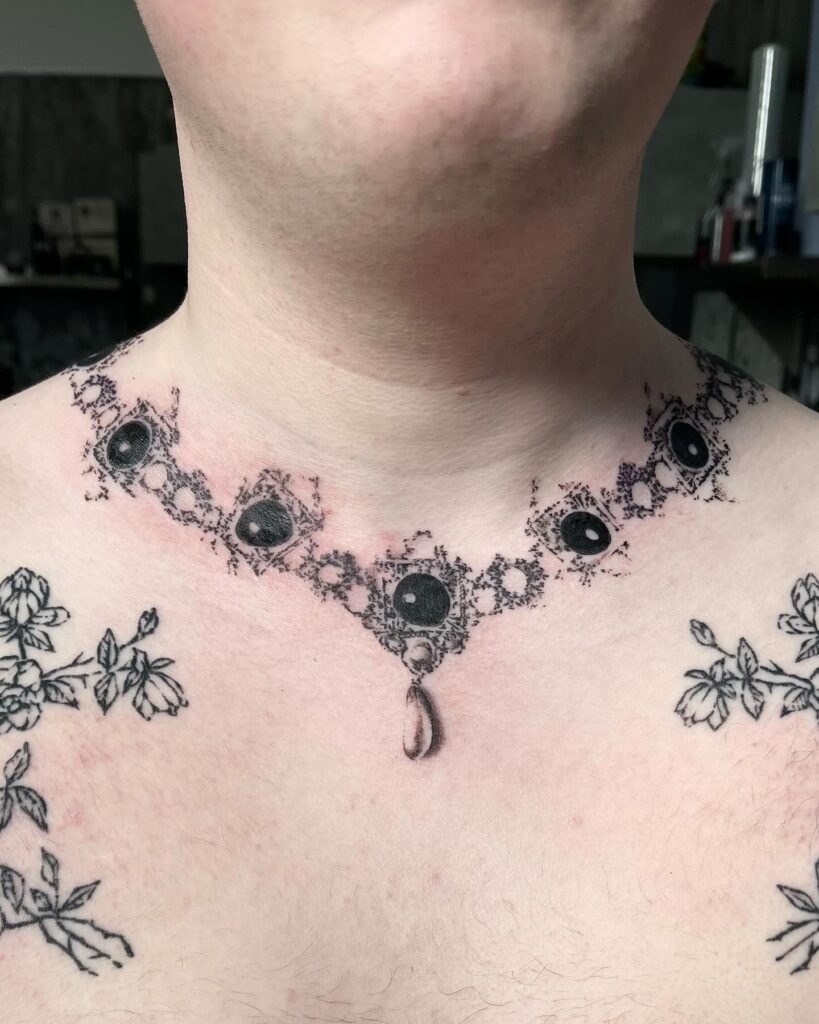 Norse-Inspired Beast Torc Tattoo Tattoo Design
