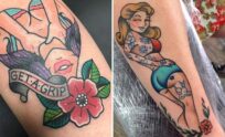 Women Pin Up Girl Tattoo Ideas That Make a Bold Artistic Statement