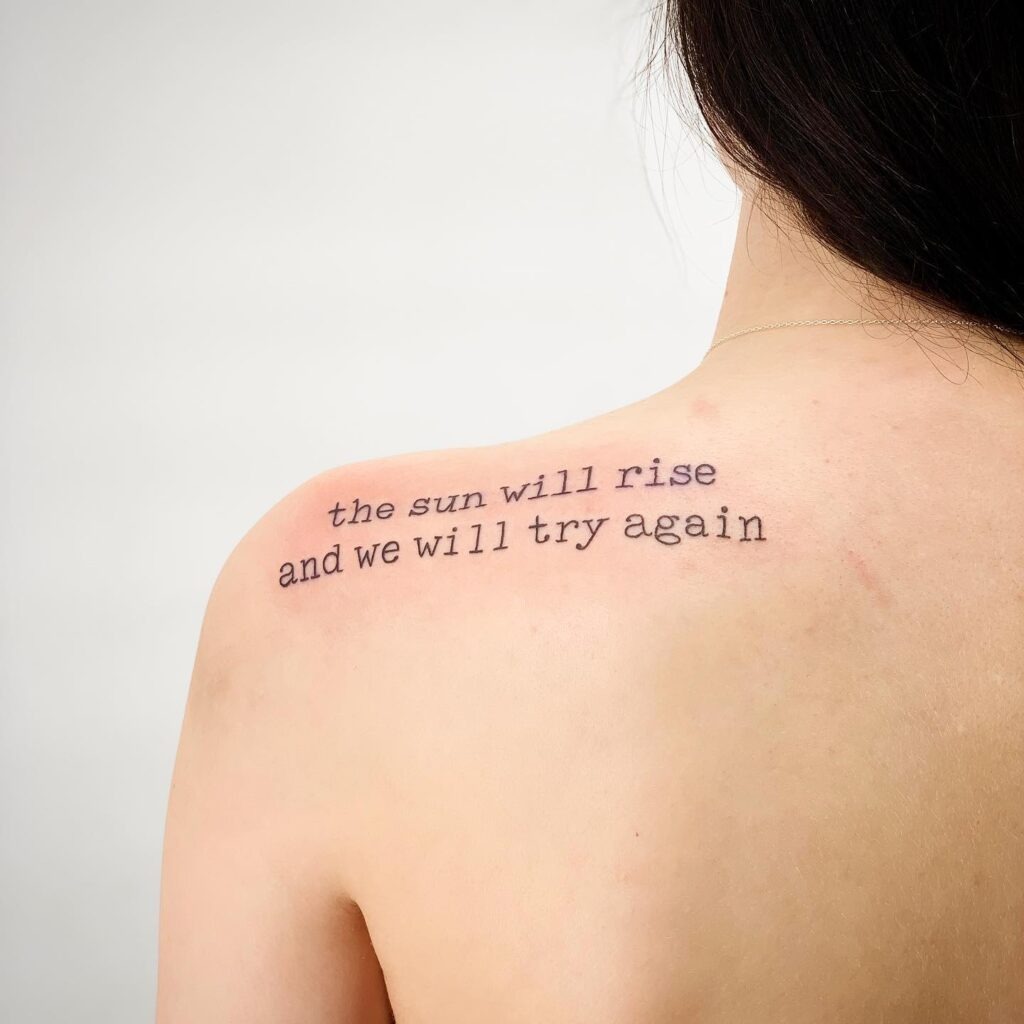 All Limits Are Mental Quote Tattoo Tattoo Design