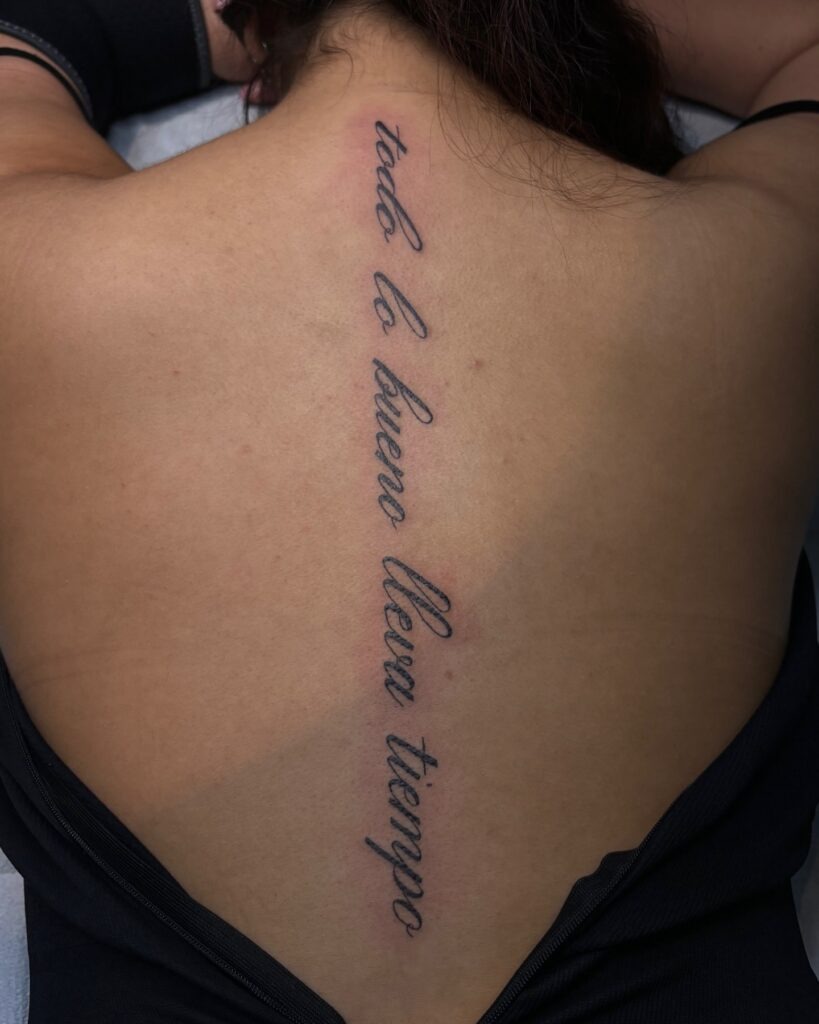 "Beyond Fear Lies Freedom" Tattoo Tattoo Design