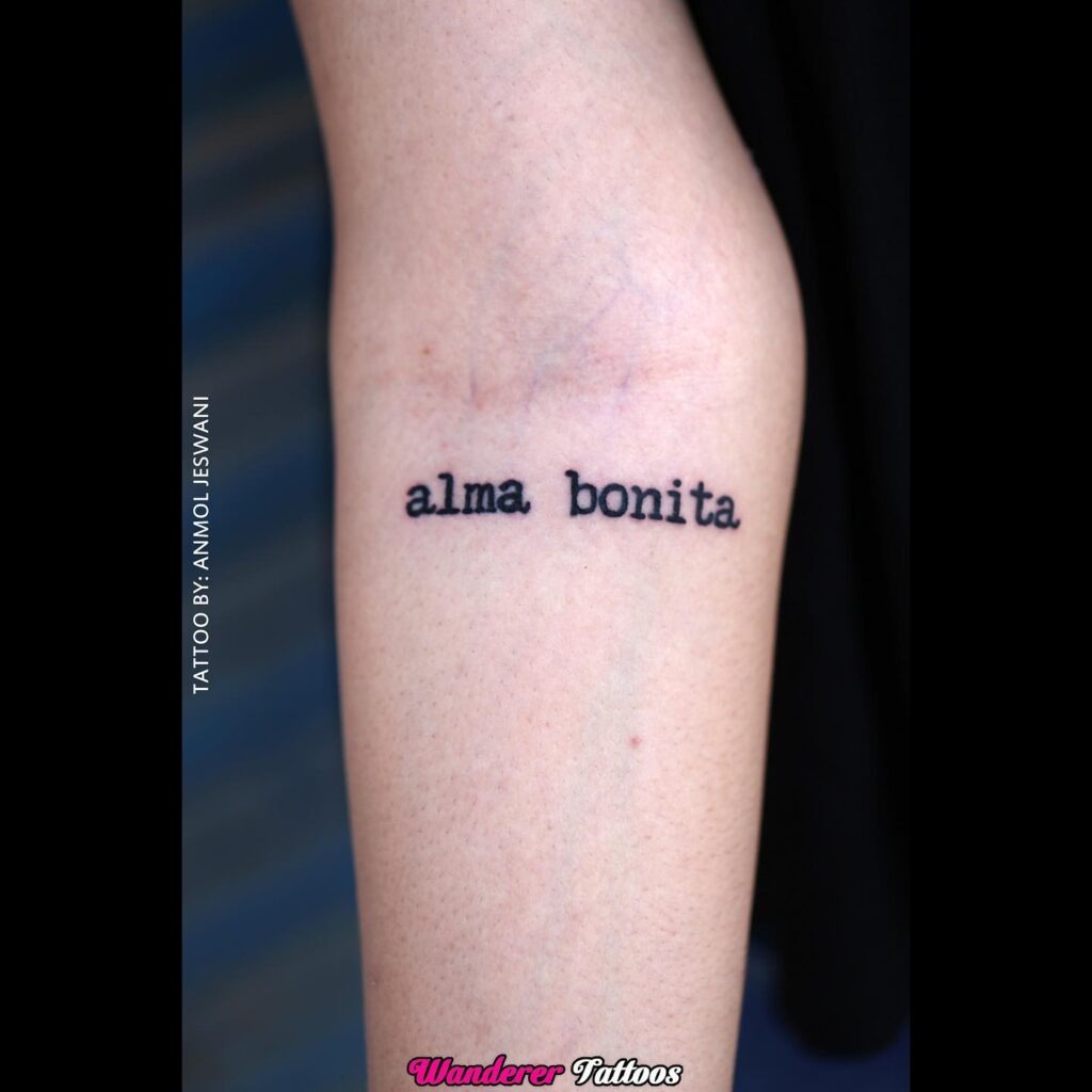 Everything Happens for a Reason Quote Tattoo Tattoo Design