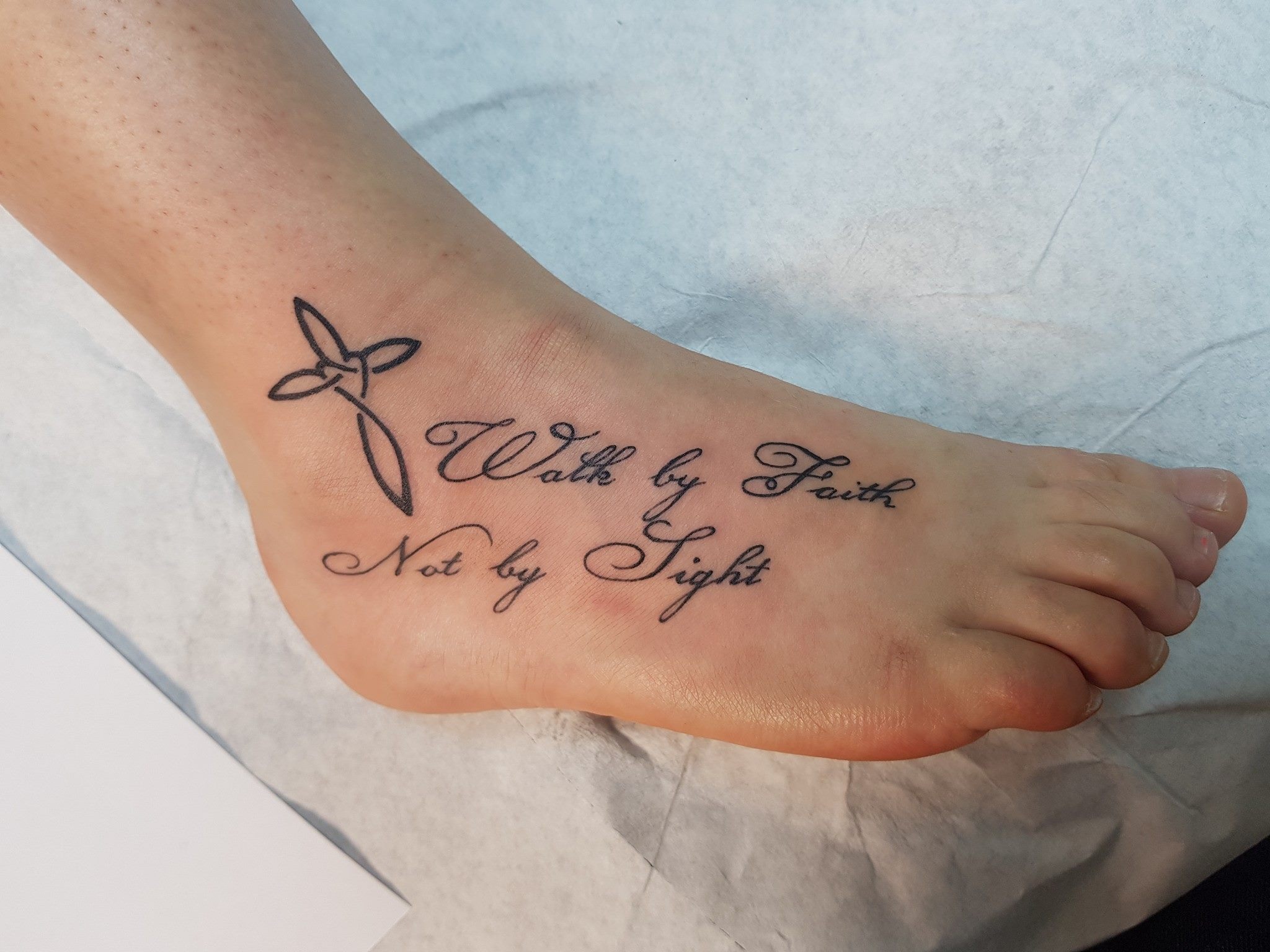 Faith and Possibility Quote Tattoo Tattoo Design