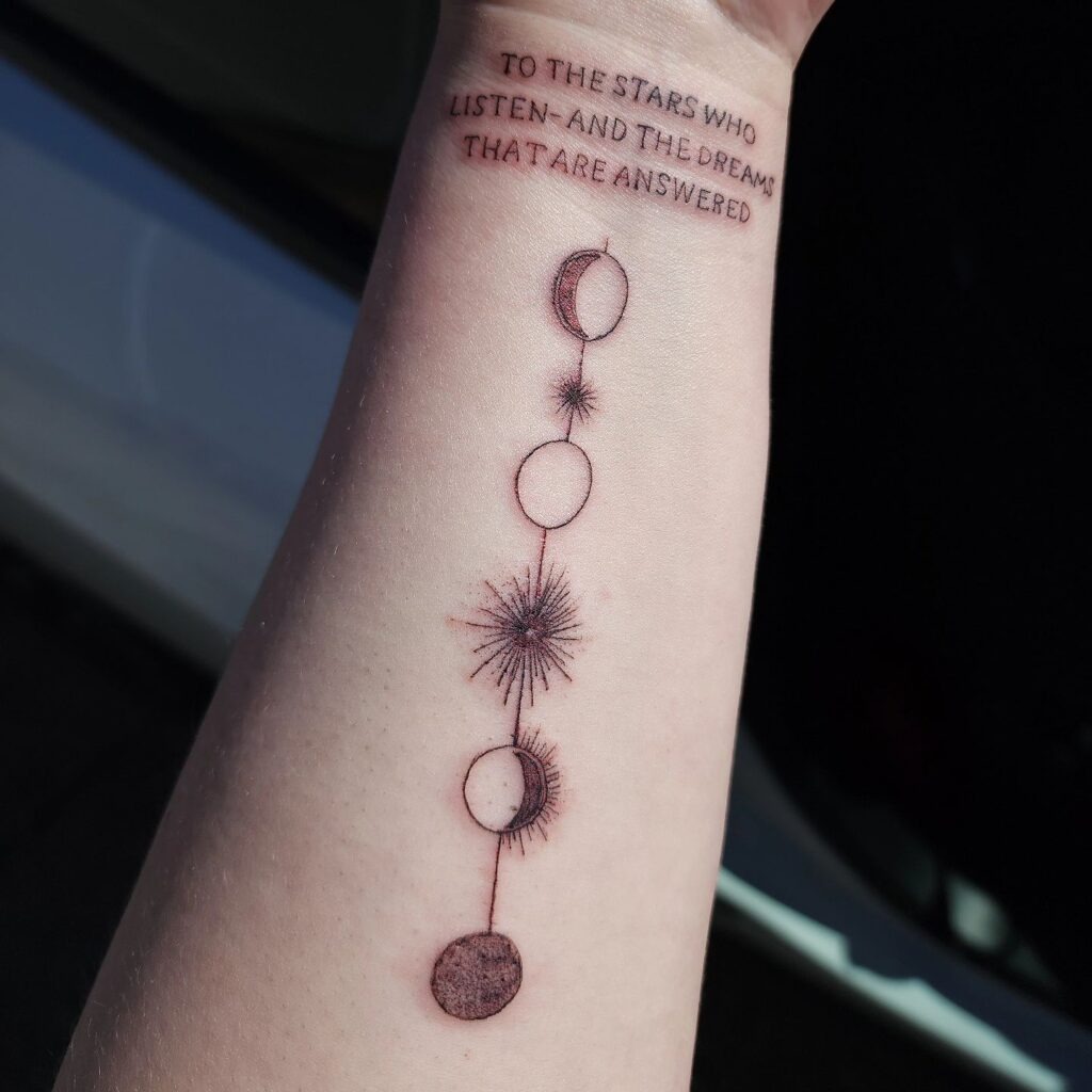 "Forever in My Heart" Memorial Tattoo Tattoo Design