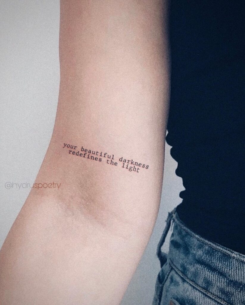 Live a Life You Will Remember Quote Tattoo Tattoo Design
