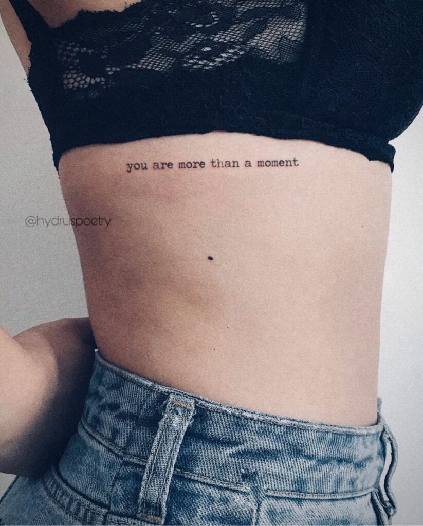 My Heart Shines When I Think of You Quote Tattoo Tattoo Design