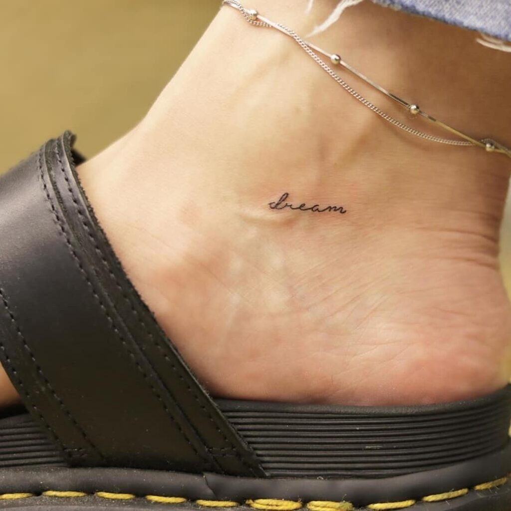 Self-Love and Butterflies Quote Tattoo Tattoo Design