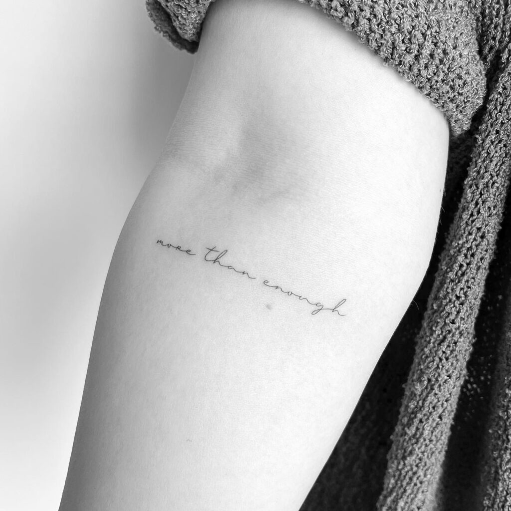 The Pain Is Only Temporary Quote Tattoo Tattoo Design