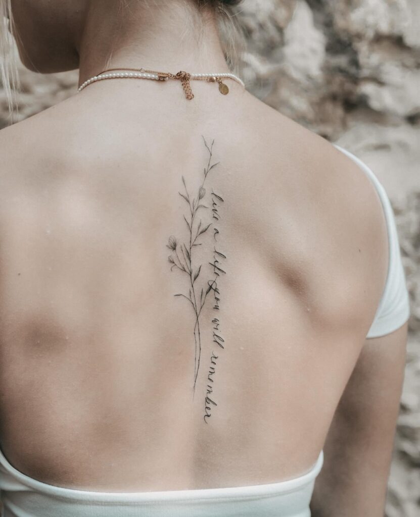 Unique Quote Tattoos for Women Tattoo Design