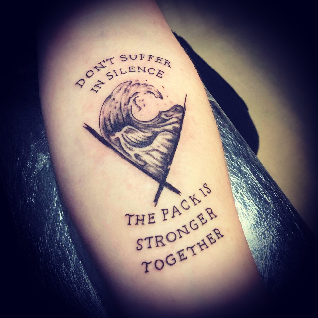 Walk by Faith Foot Tattoo Tattoo Design