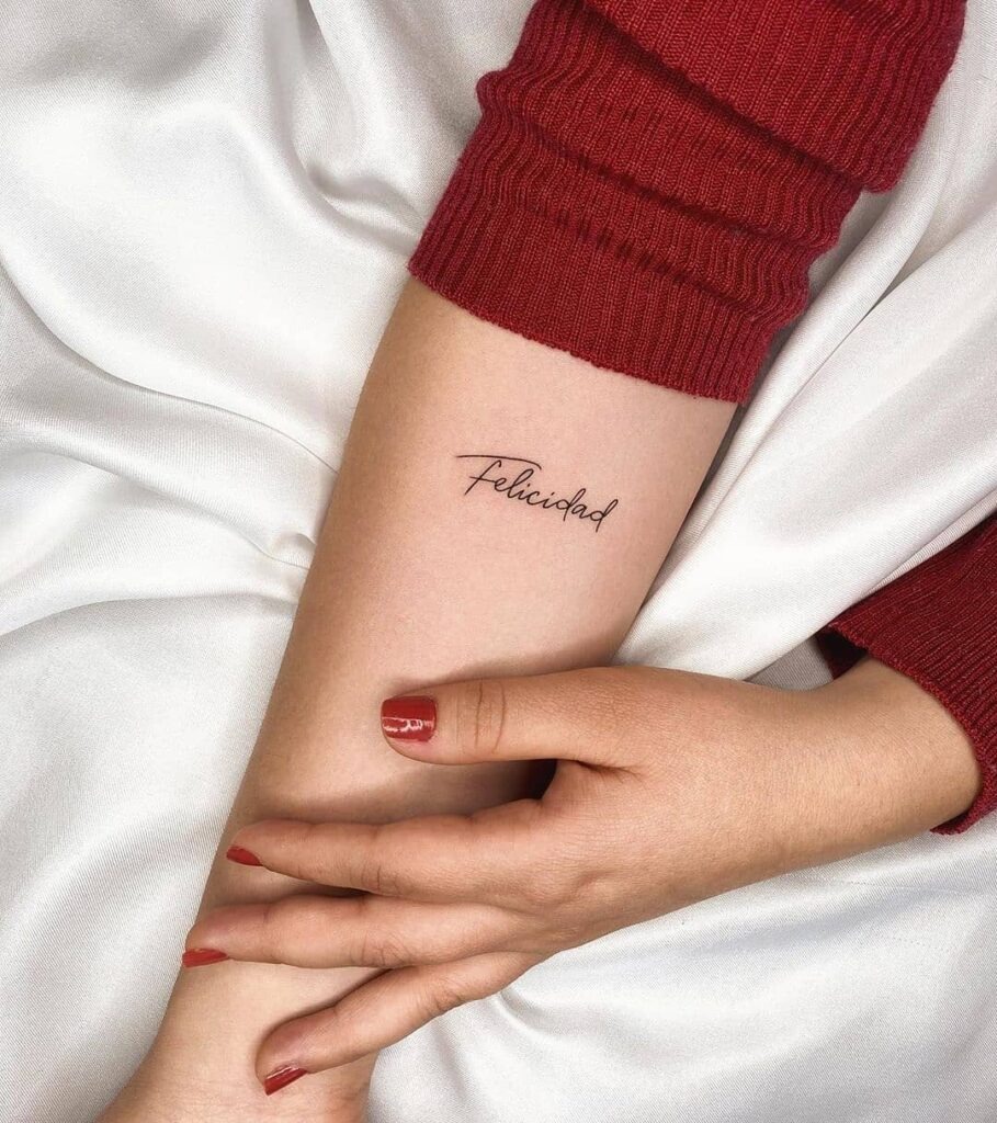 "You Can" Motivational Tattoo Tattoo Design