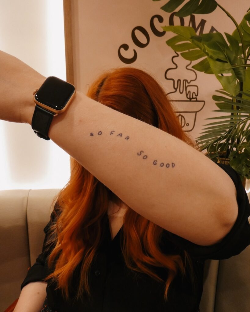 Your Story Isn't Over Quote Tattoo Tattoo Design