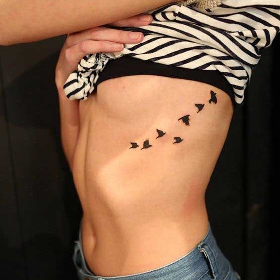 Heartbeat with Heart Line Art Tattoo Design