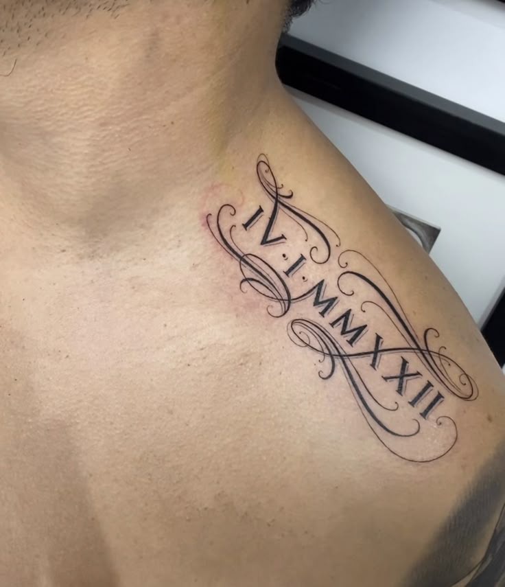 Ornate Neck Elegance Tattoo Design
