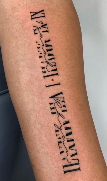 Power in the Rise Tattoo Design