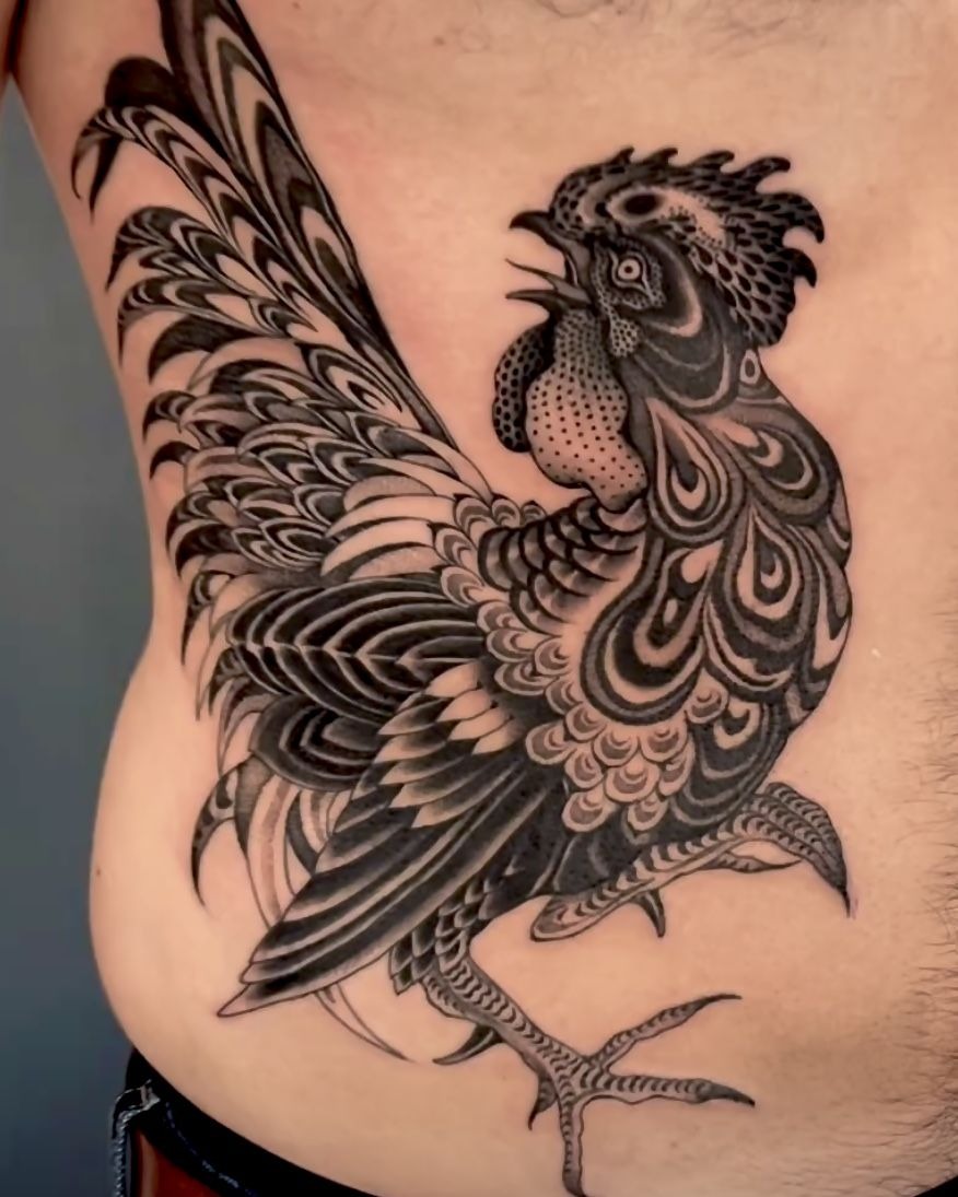 Frankenstrut Senpai Owned Tattoo Design