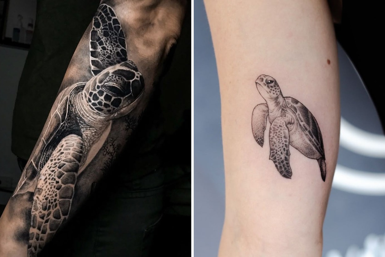 23+ Women Sea Turtle Tattoo Ideas For Timeless and Meaningful Ink