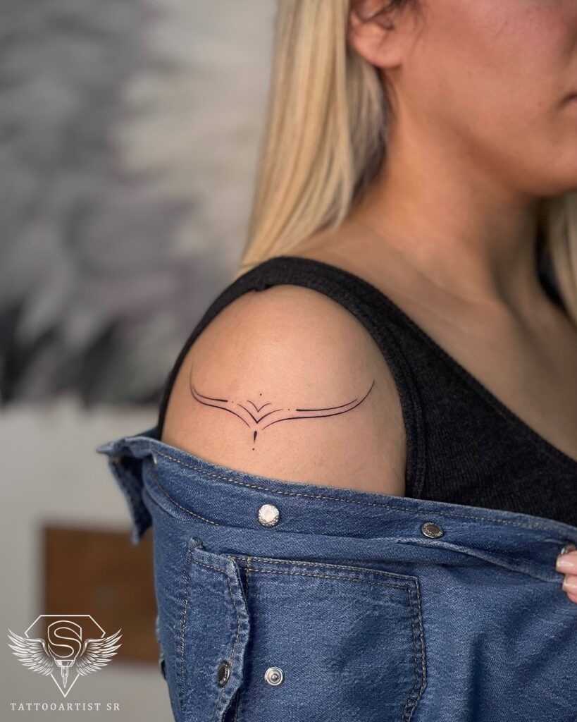 Minimalist Shoulder Tattoo Ideas Tattoo Design