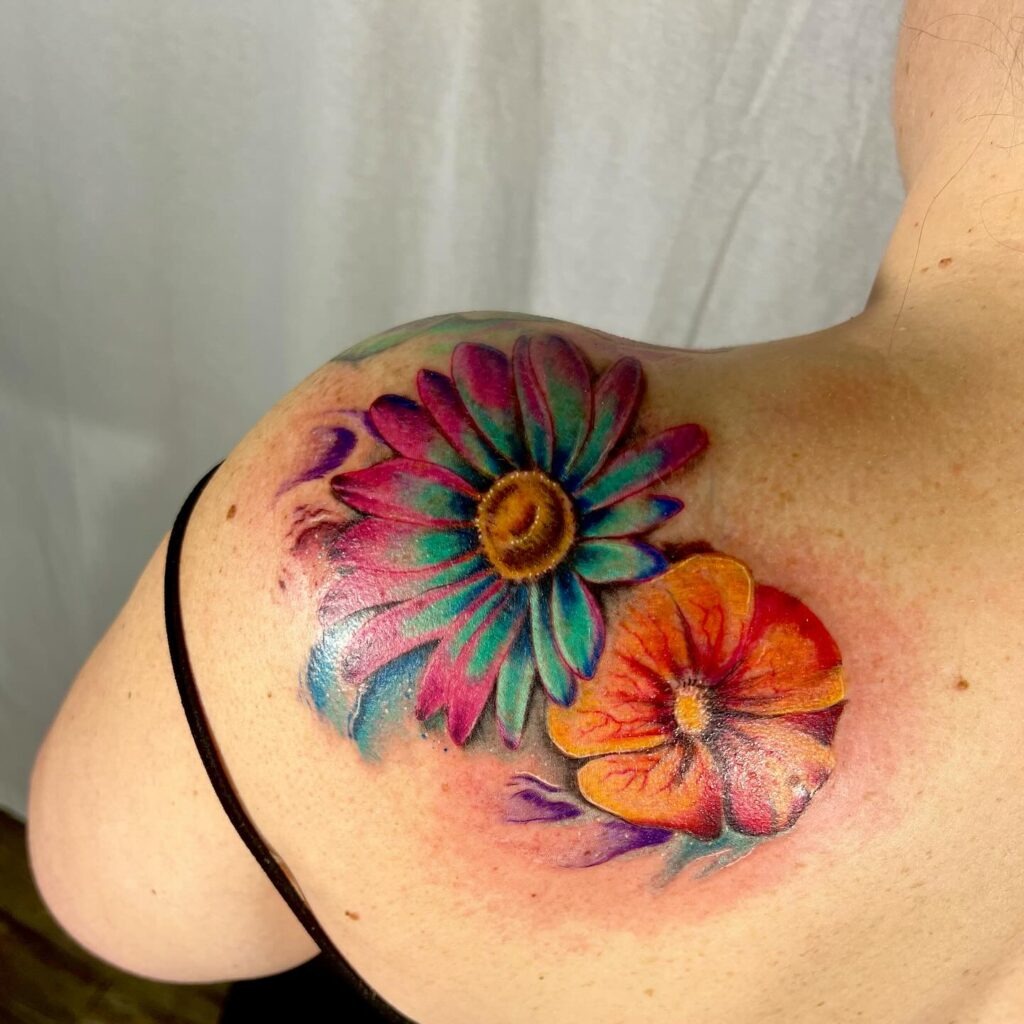 Pretty Shoulder Tattoo Ideas Tattoo Design