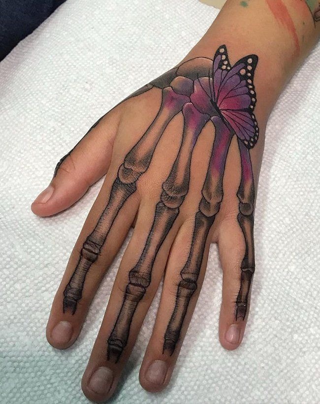 Butterfly Metamorphosis Tattoo Design