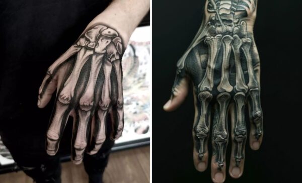 Women Skeleton Hand Tattoo Ideas That Make a Bold Artistic Statement