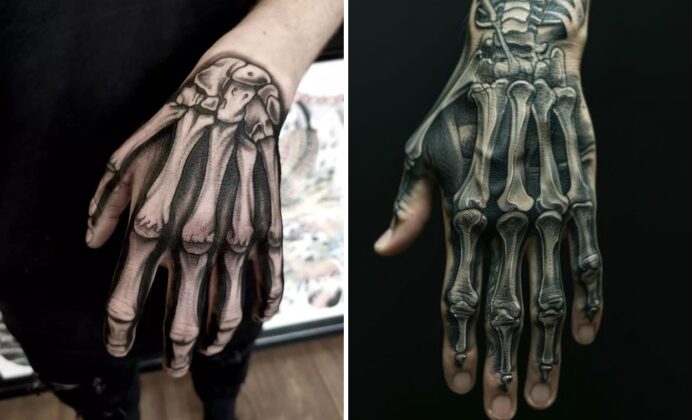 Women Skeleton Hand Tattoo Ideas That Make a Bold Artistic Statement