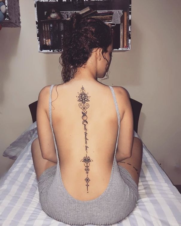 Mandala and Lace Detail Tattoo Design