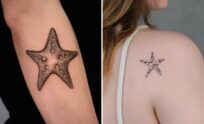 30+ Women Starfish Tattoo Ideas & Inspiration